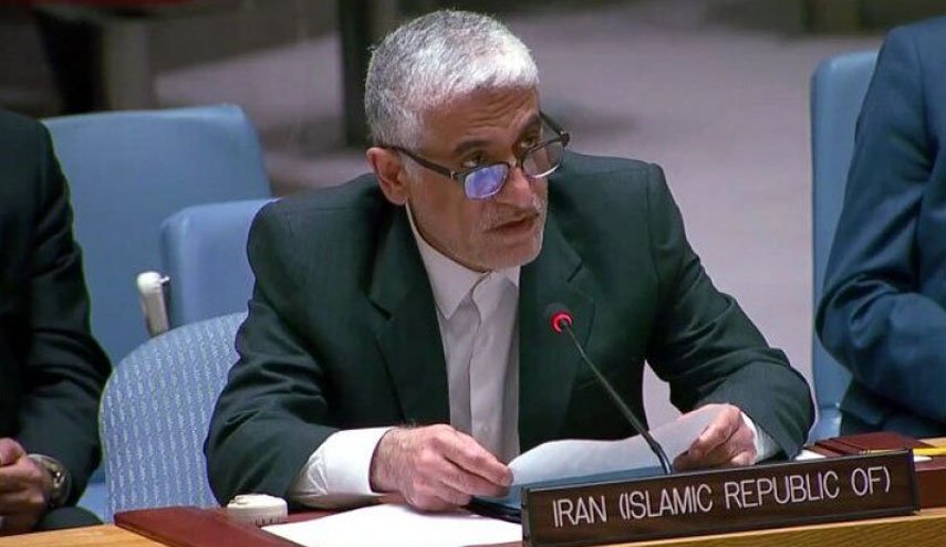 انتقاد سفیر ایران در سازمان ملل از حمایت آمریکا از جنایتگری اسرائیل در غزه