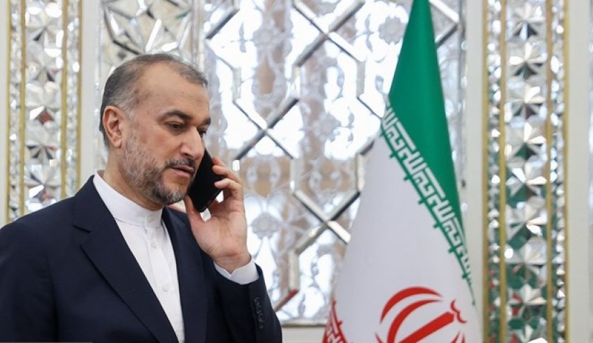 تماس تلفنی امیرعبداللهیان با وزیر خارجه جدید کویت
