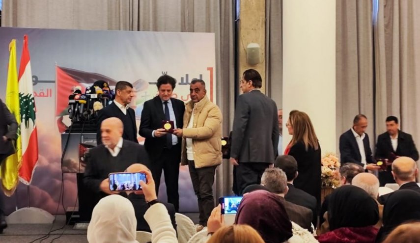 تقدیر حزب الله و وزیر اطلاع رسانی لبنان از خبرنگار العالم در این کشور 