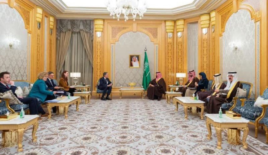 گفت وگوی ولیعهد عربستان سعودی با وزیر خارجه آمریکا درباره تحولات غزه