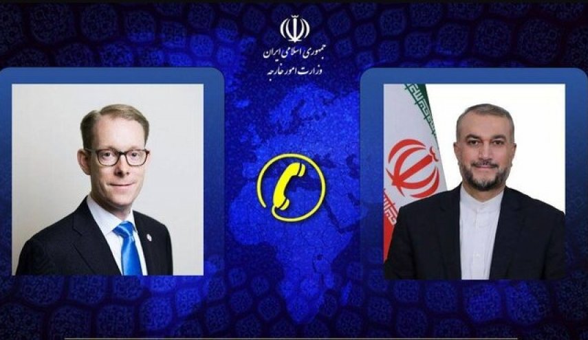 گفتگوی تلفنی وزرای امور خارجه ایران و سوئد 