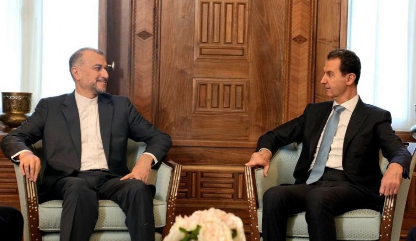 دیدار امیرعبداللهیان با بشار اسد