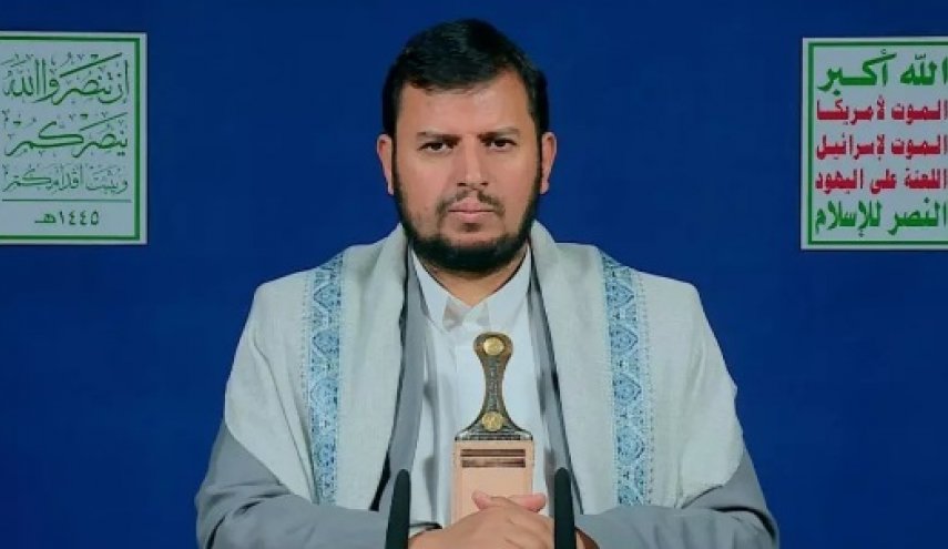رهبرانصرالله یمن: آمریکا و انگلیس هم به درد اسرائیل دچار شدند