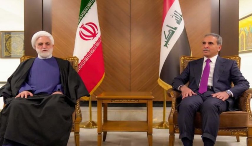 رئيس القضاء الإيراني يلتقي نظيره العراقي