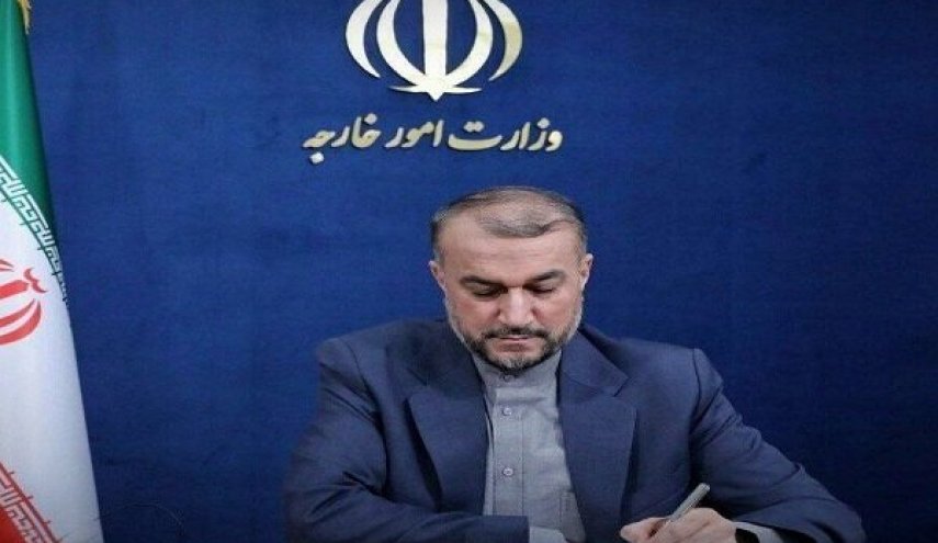 ارسال نامه امیرعبداللهیان به دبیرکل سازمان ملل در خصوص اوضاع رفح
