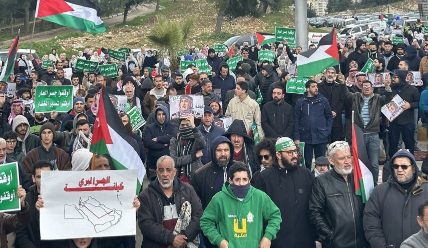 خشم اردنی‌ها از ایجاد پل هوایی برای امدادرسانی به رژیم اشغالگر 