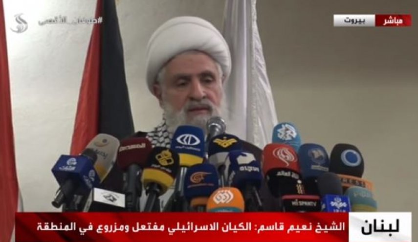شیخ نعیم قاسم: اگر آمریکا نبود اسرائیل نمی توانست چند روز بیشتر دوام بیاورد