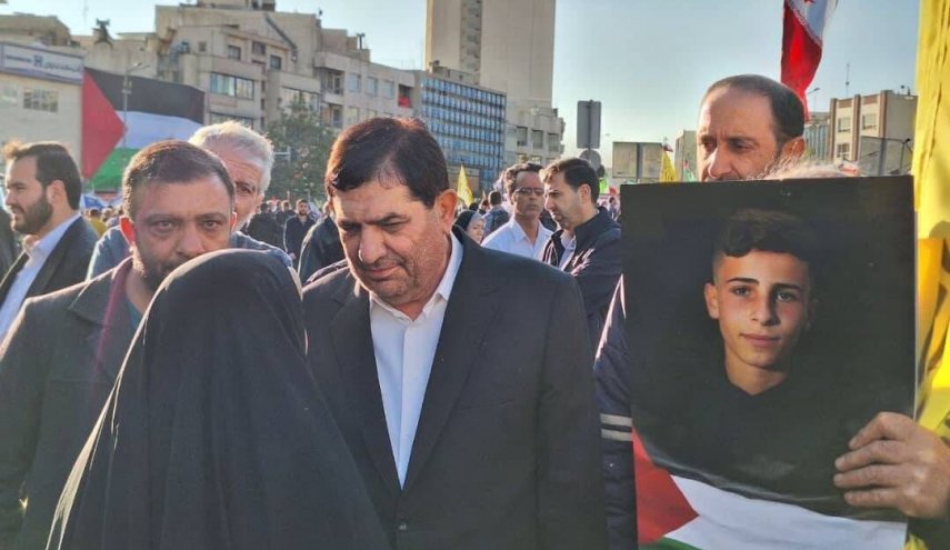 ايران ماضية في مشاوراتها الدبلوماسیة لوقف جرائم الکیان الصهيوني على غزة
