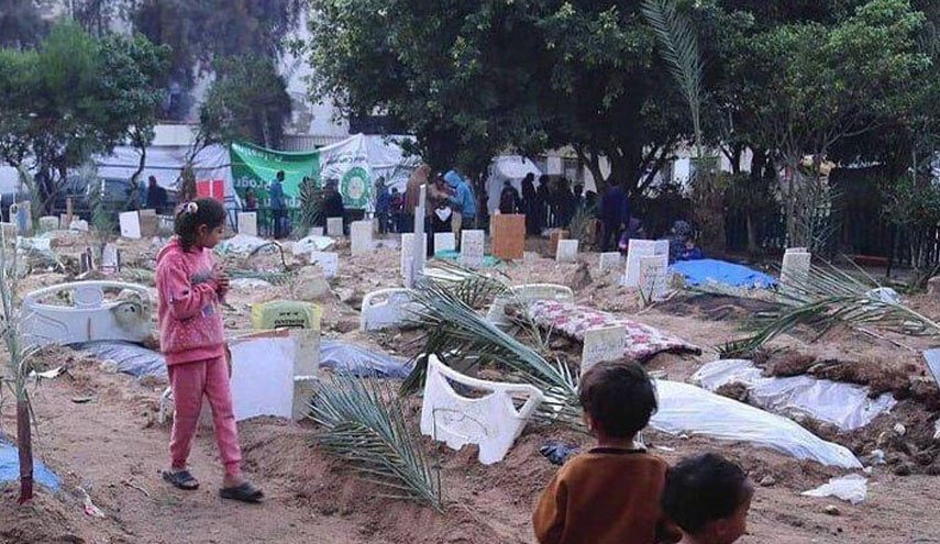 صهیونیست ها بیش از ۱۷۰ فلسطینی را در بیمارستان شفا به شهادت رساندند