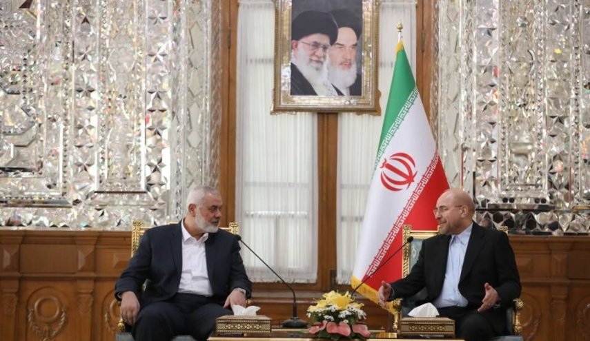 اسماعیل هنیه با قالیباف دیدار کرد