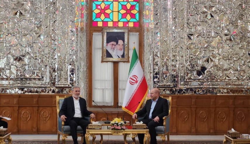دیدار دبیر کل جنبش جهاد اسلامی فلسطین با قالیباف 