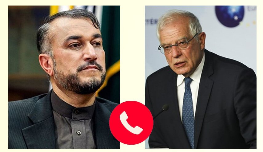 امیرعبداللهیان در گفت‌و‌گو با بورل: اتحادیه اروپا، جنایت اسرائیل علیه کنسولگری ایران را در دمشق محکوم کند