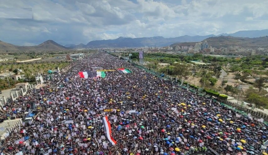 تظاهرات میلیونی یمنی‌ها در روز جهانی قدس
