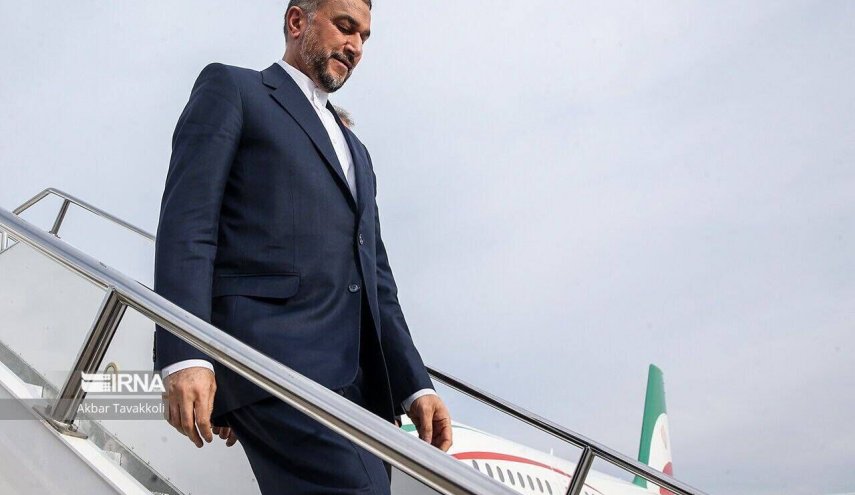 امیرعبداللهیان وارد مسقط شد