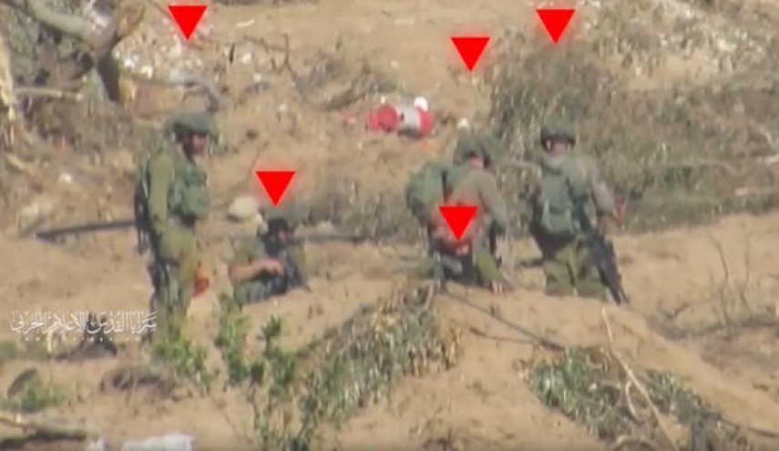 مقاومت فلسطین مقر تنها تیپ باقی مانده ارتش اشغالگر در غزه را هدف قرار داد