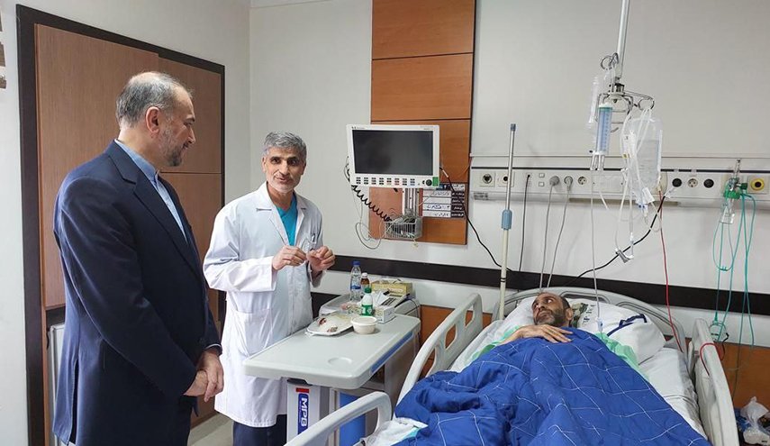 أميرعبداللهيان يعود دبلوماسيا سوريا أصيب في الهجوم على القنصلية الإيرانية