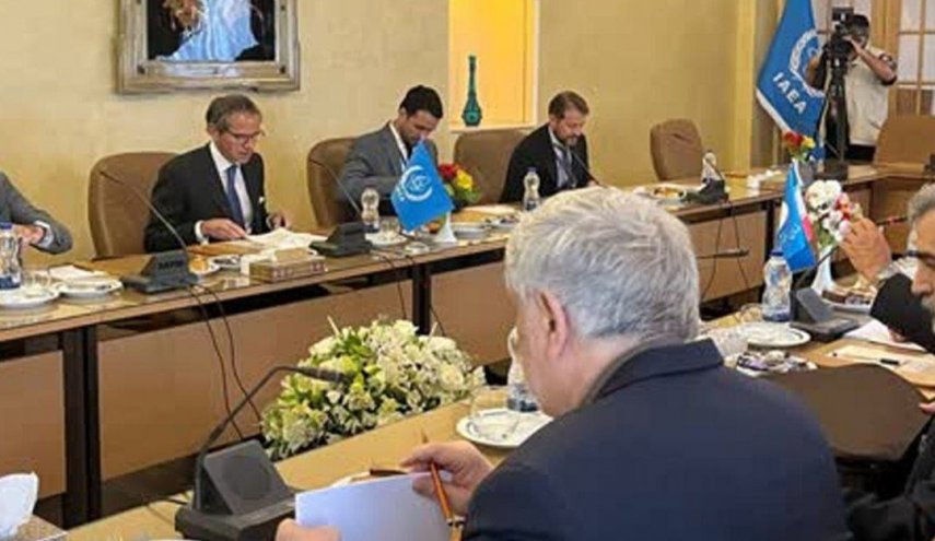 دیدار گروسی با رئیس سازمان انرژی اتمی ایران
