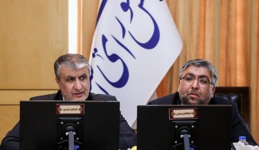 گزارش رئیس سازمان انرژی اتمی به کمیسیون امنیت ملی
