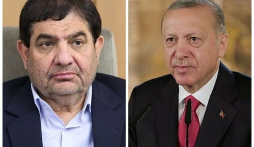 اردوغان در گفت‌وگو با مخبر: ترکیه در این روز‌های تلخ در کنار ایران خواهد ایستاد