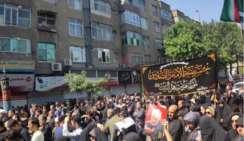 وداع با شهید خدمت/ پیکر پاک فرمانده یگان حفاظت رئیس جمهور در جوار حضرت عبدالعظیم آرام گرفت