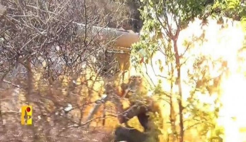 حزب الله با پهپاد انتحاری هاردوف را به آتش کشید