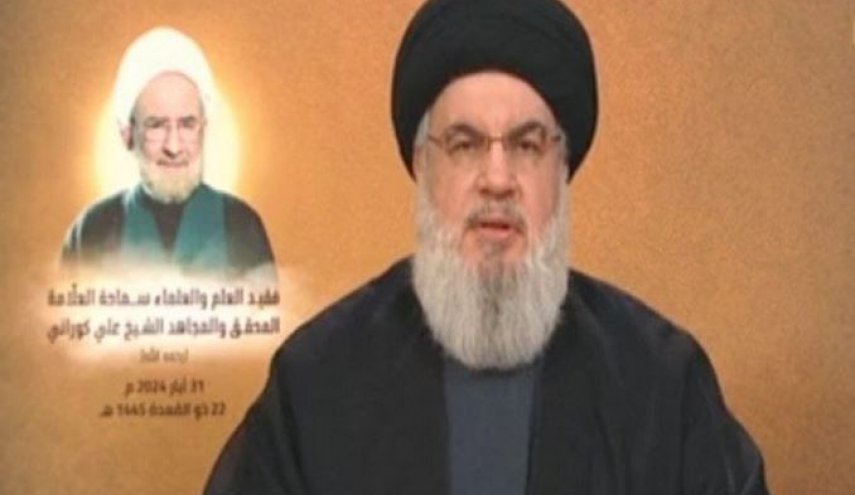 سید حسن نصرالله: نتانیاهو به جنون و نسل کشی خود در برابر سکوت جامعه جهانی ادامه می دهد