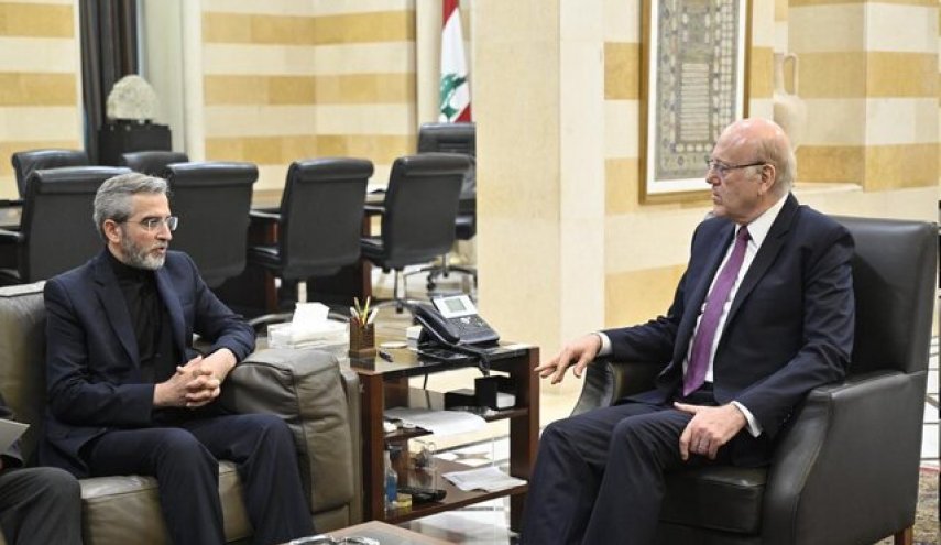 دیدار سرپرست وزارت خارجه با نخست‌وزیر لبنان