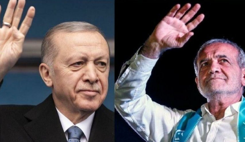 گفت‌وگوی تلفنی اردوغان و پزشکیان درباره مسائل منطقه و جهان
