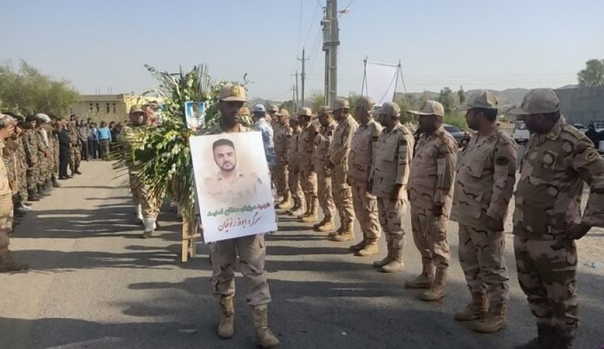 پیکر مرزبان هرمزگانی تشییع شد
