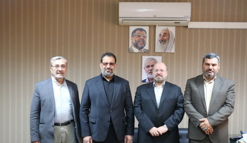 نواب عراقيون ولبنانيون في ضيافة ممثل حماس بطهران
