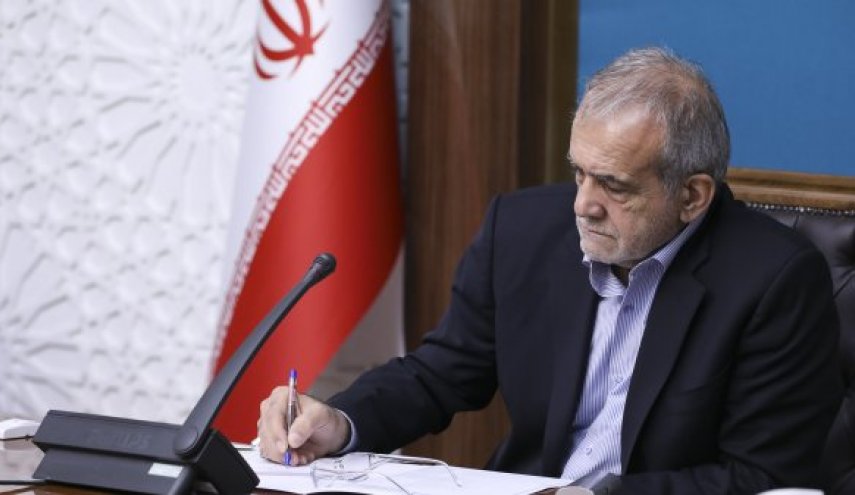 پیام تبریک پزشکیان به شیخ نعیم قاسم
