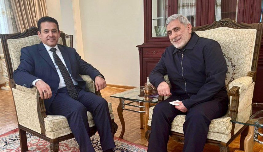 مقام عالی‌رتبه امنیتی عراق با سردار قاآنی دیدار کرد
