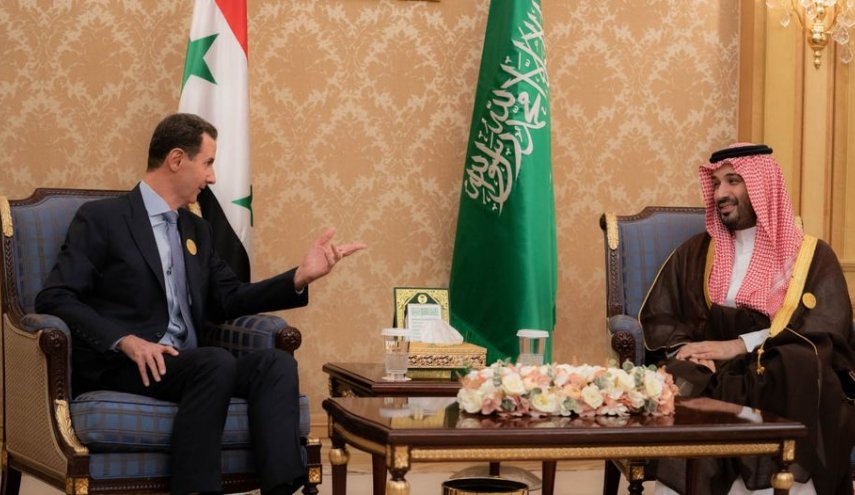 الأسد وبن سلمان يؤكدان أهمية تنفيذ مخرجات القمة العربية والاسلامية