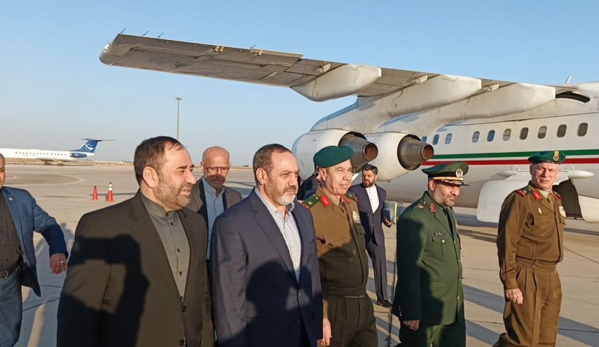 وزیر دفاع ایران وارد سوریه شد + فیلم
 