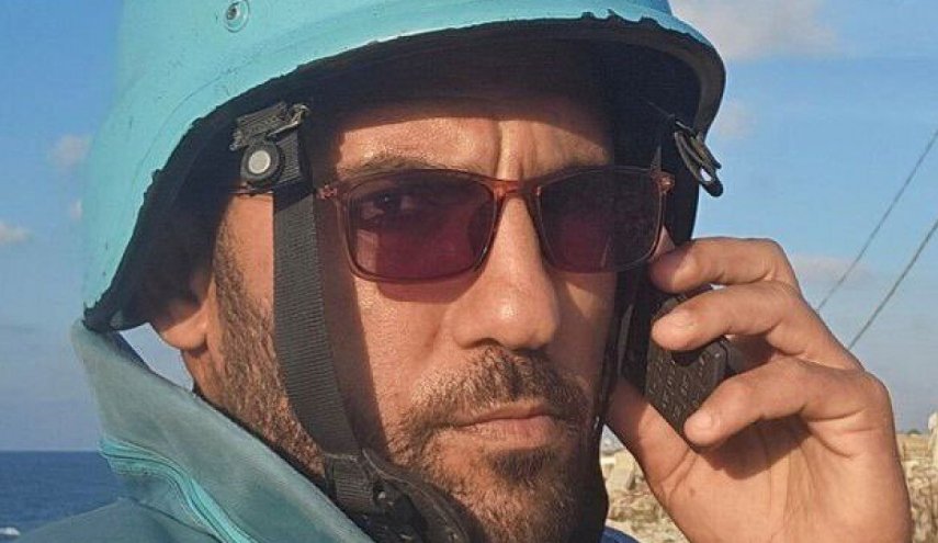 شهادت تصویربردار شبکه الجزیره در غزه بر اثر حمله هوایی رژیم صهیونیستی به اردوگاه النصیرات
