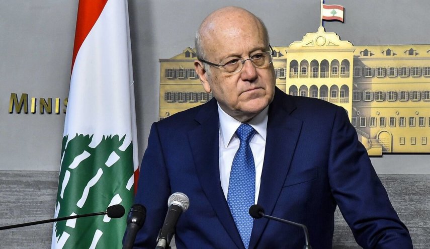 میقاتی: تجاوزهای نظامی رژیم صهیونیستی به لبنان ادامه دارد
