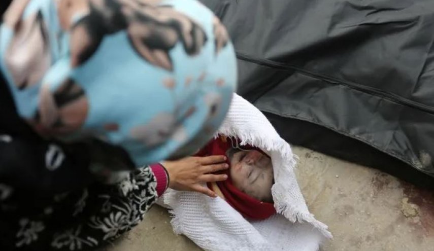 جان باختن سه نوزاد تازه متولد شده در غزه بر اثر سرما
