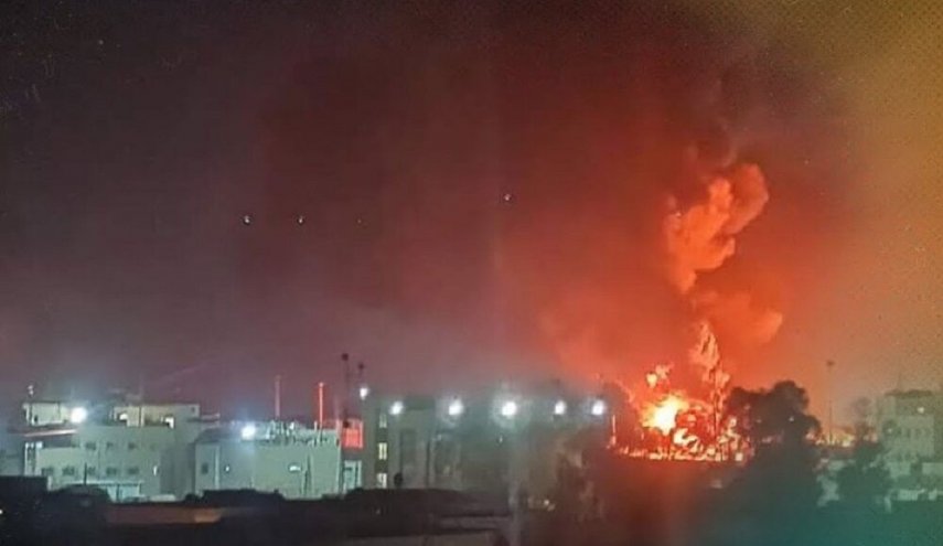 انفجار در فرودگاه نظامی خلخله سوریه
