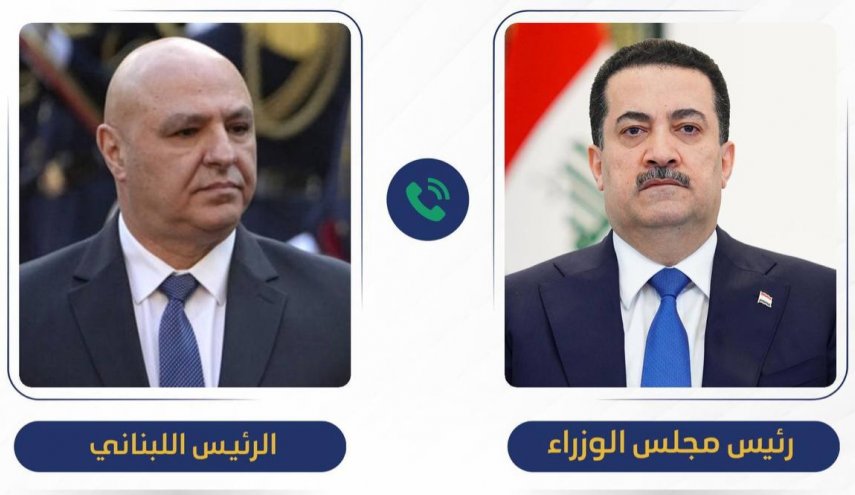 تأکید نخست‌وزیر عراق بر حمایت از لبنان

