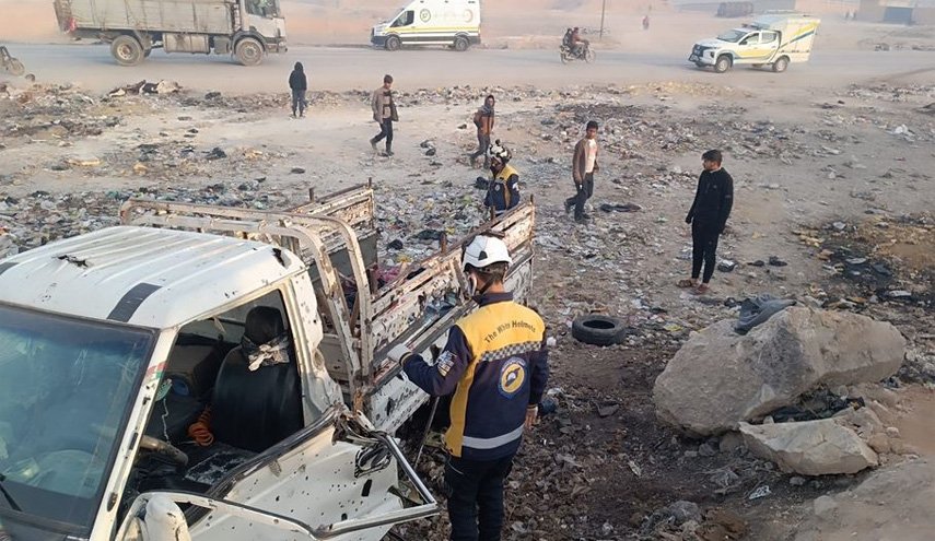 مقتل أكثر من 15 شخصا بانفجار سيارة مفخخة بمدينة منبج في سوريا