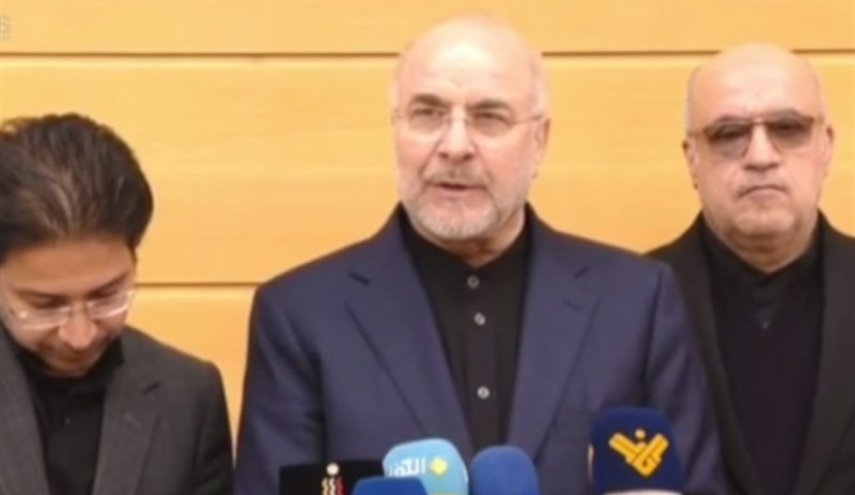 قالیباف در بیروت: امنیت لبنان مرهون مقاومت حزب‌الله است
