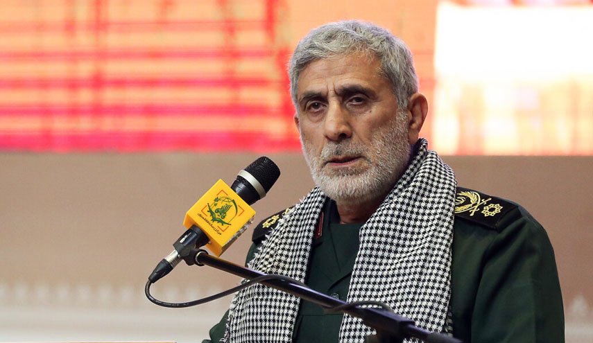 سردار قاآنی: ایران حامی فلسطین تا تحقق هدف نهایی یعنی آزادی قدس شریف است