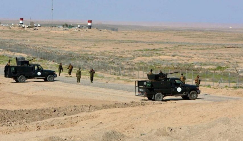 عملیات حشد الشعبی علیه تروریست‌ها در مرز سوریه و عراق
