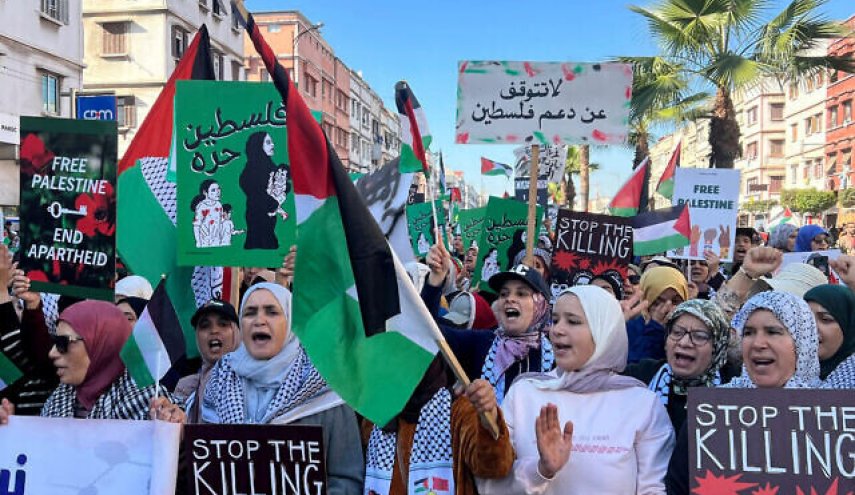 محکومیت کوچاندن اهالی غزه در مغرب
