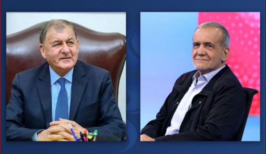 گفتگوی تلفنی رؤسای جمهور ایران و عراق 