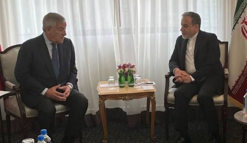 عراقچی با وزیر امور خارجه ایتالیا دیدار کرد
