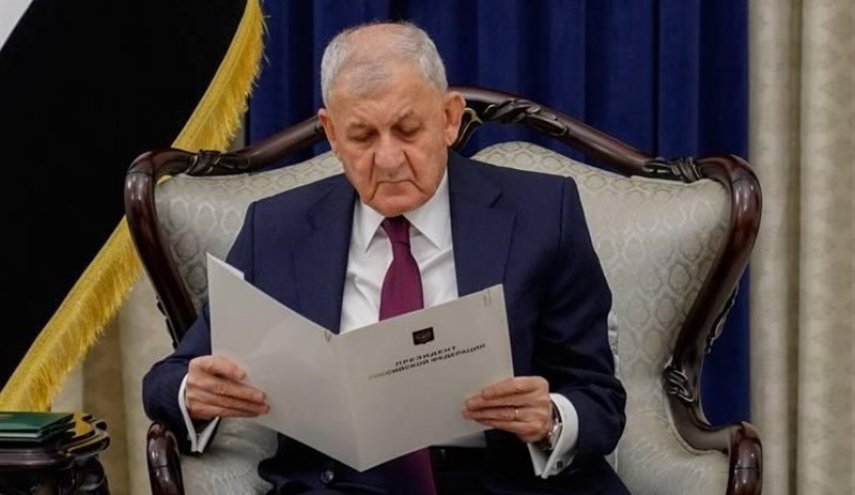 الرئيس العراقي يتلقى رسالة خطية من بوتين...هذا مضمونها