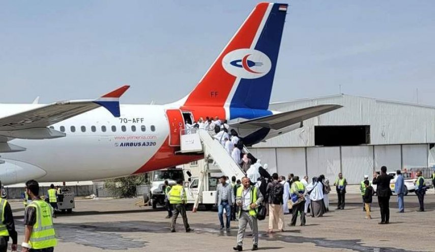 انطلاق أول رحلة حج من مطار صنعاء إلى جدة
