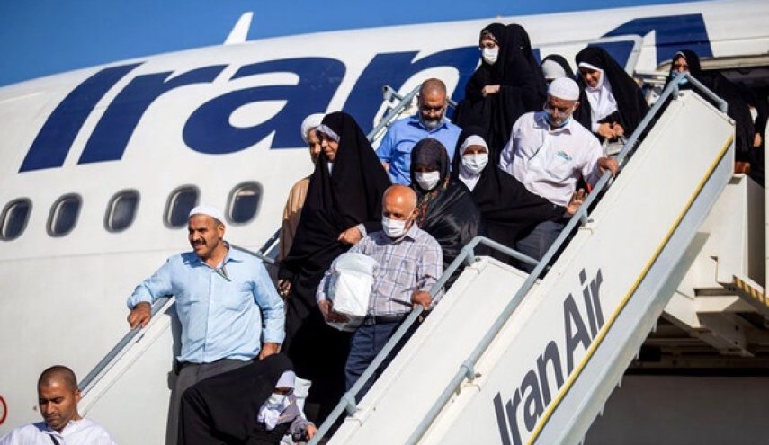 عودة الحجاج الايرانيين الى البلاد تبدأ غدا الأربعاء