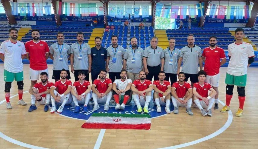 منتخب ايران لكرة الصالات للصم يتوج ببطولة كاس العالم